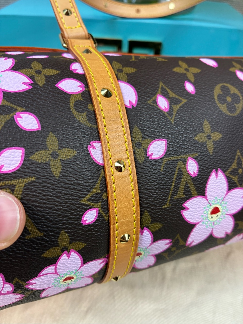Louis Vuitton LV Murakami Cherry Blossom Papillon Bag - 2003 Fantastic Condition - Picture 16 of 16